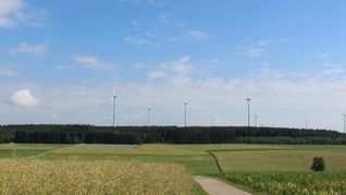 Am 2. Mai wird der Windpark in Lauterstein besichtigt. Bild: z