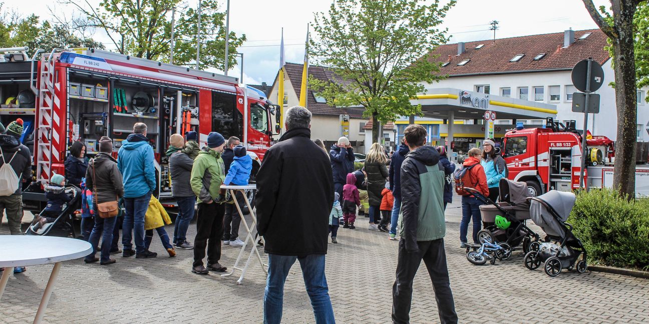 Über den Tag verteilt waren am Sonntag an die 2000 Besucher beim Tag der offenen Tür der Dagersheimer Feuerwehr.