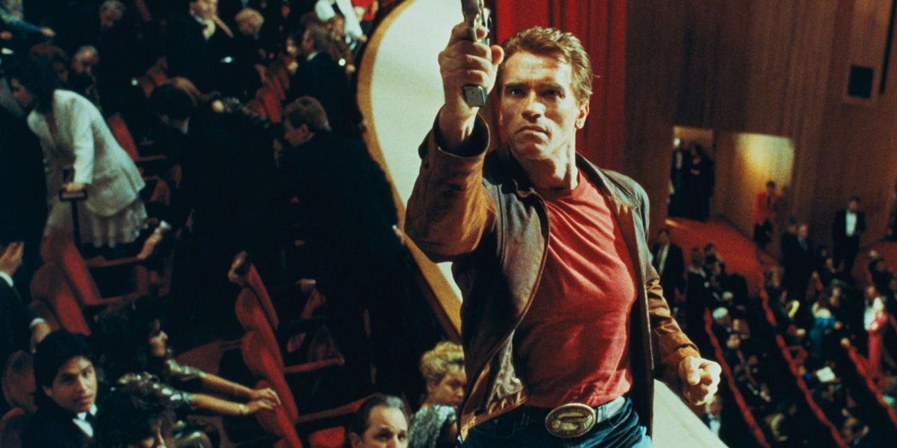 Einer muss mutig sein, einer muss tapfer sein. Arnold Schwarzenegger in „Last Action Hero“.